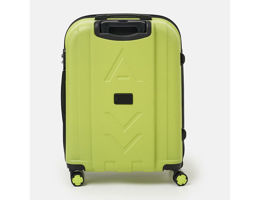 Чемодан пластиковий середнього розміру Ricco Grande T15002green-L (зелений) - Фотографія № 2