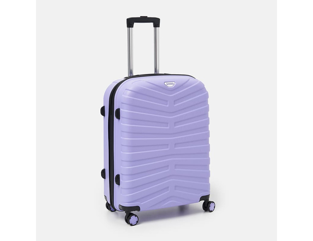 Середня валіза на 4 колеса Ricco Grande T15002lilac-L (лілова) - Фотографія № 4