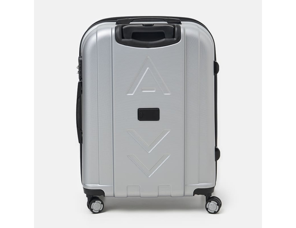 Чемодан средний 4 колеса Ricco Grande T15002silver-L - Фото № 2