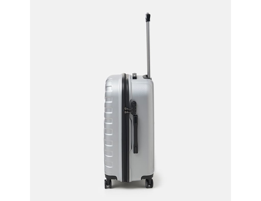 Чемодан средний 4 колеса Ricco Grande T15002silver-L - Фото № 5