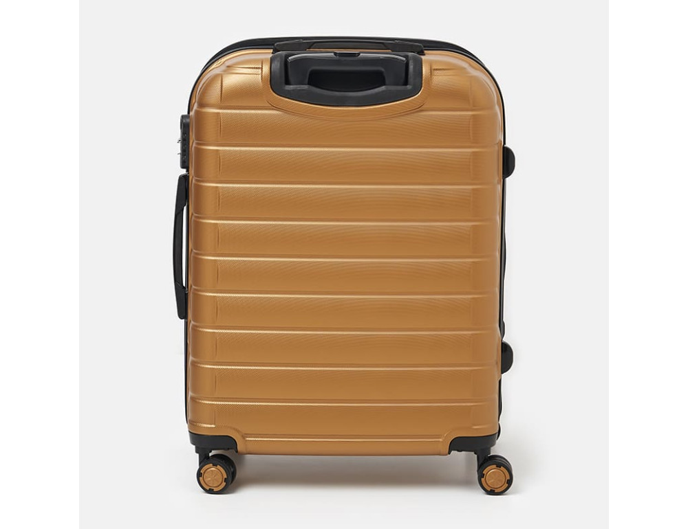 Середній чемодан Ricco Grande T15003Gold-L (4 колеса) - Фотографія № 2