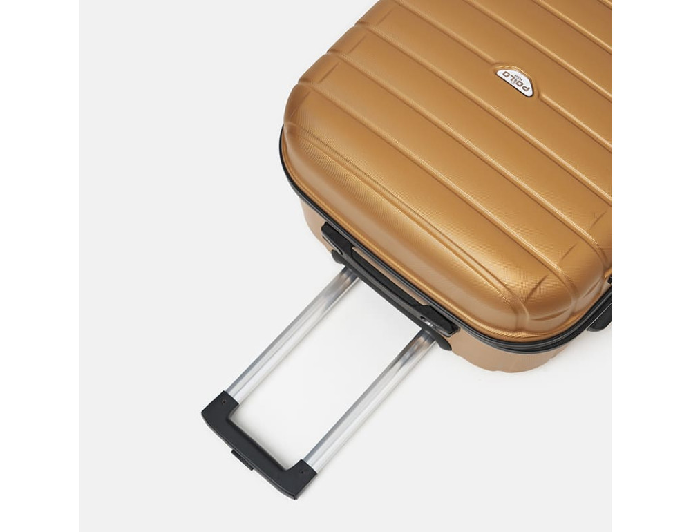 Середній чемодан Ricco Grande T15003Gold-L (4 колеса) - Фотографія № 7