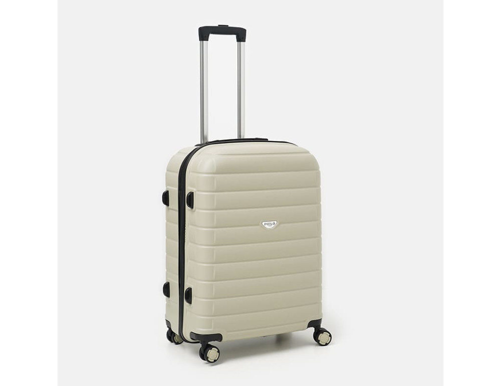 Чемодан средний 4 колеса Ricco Grande T15003cream-L - Фото № 4