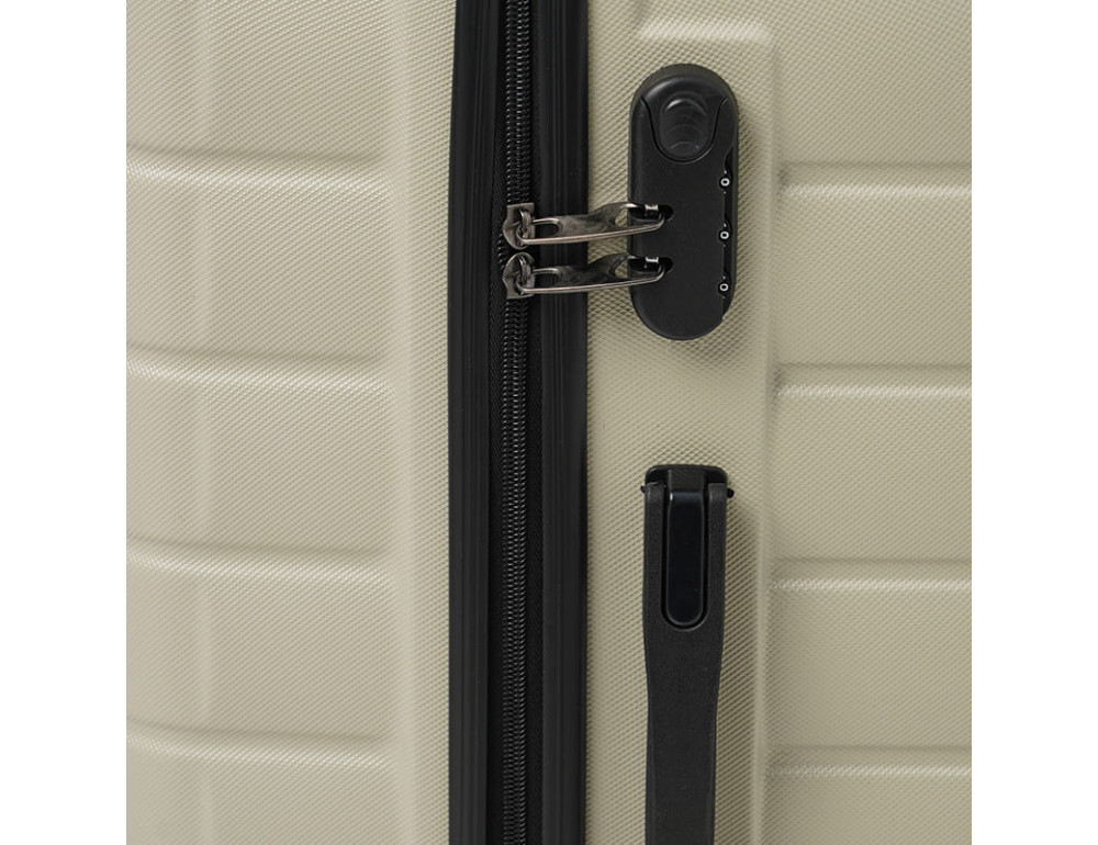 Чемодан средний 4 колеса Ricco Grande T15003cream-L - Фото № 8