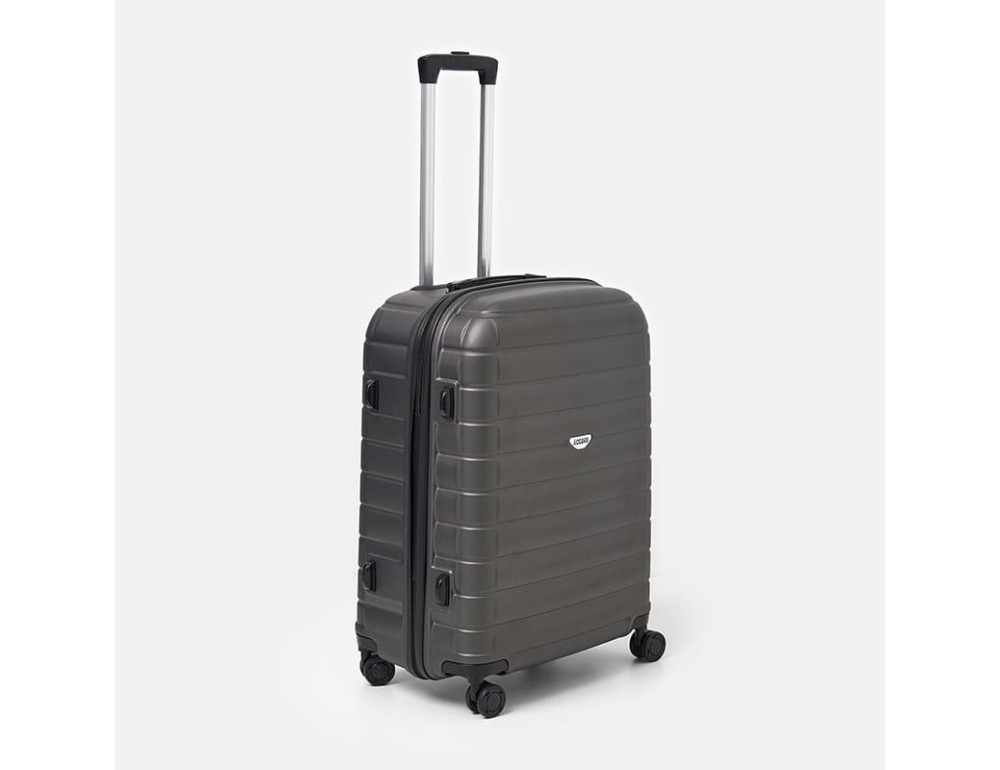Чемодан средний 4 колеса Ricco Grande T15003grey-L - Фото № 3