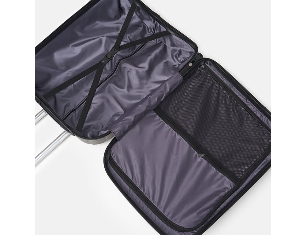 Чемодан средний 4 колеса Ricco Grande T15003grey-L - Фото № 6