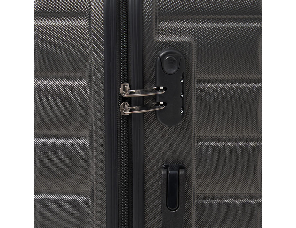 Чемодан большой 4 колеса Ricco Grande T15003grey-XL - Фото № 8