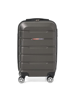 Чемодан маленький 4 колеса Ricco Grande T1ABS500graphite-M