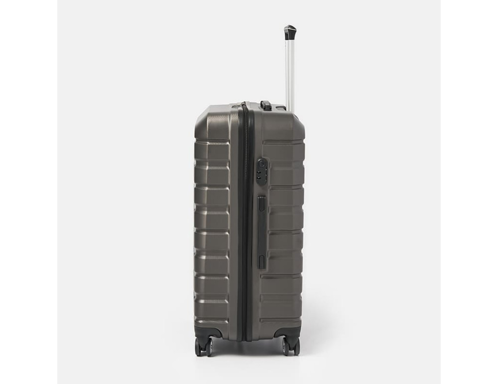 Чемодан большой 4 колеса Ricco Grande T1ABS500graphite-XL - Фото № 4