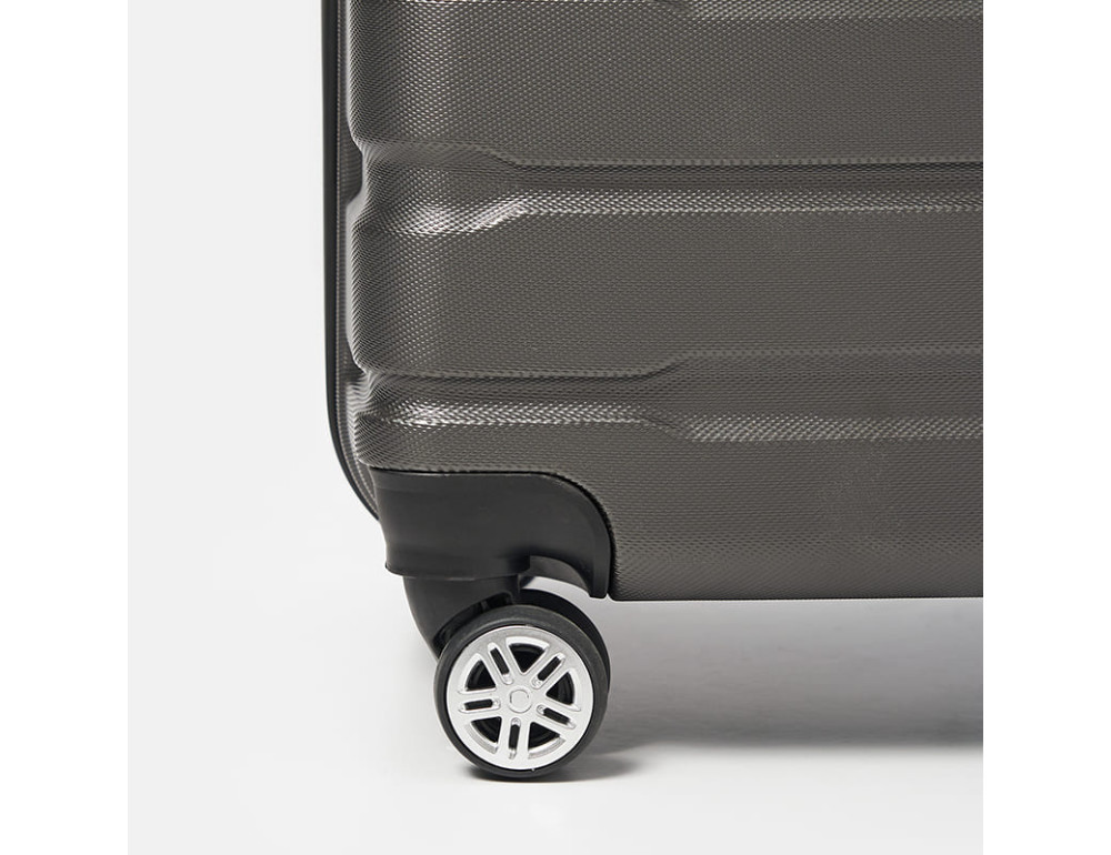Чемодан большой 4 колеса Ricco Grande T1ABS500graphite-XL - Фото № 8