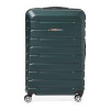 Чемодан средний 4 колеса Ricco Grande T1ABS500green-L