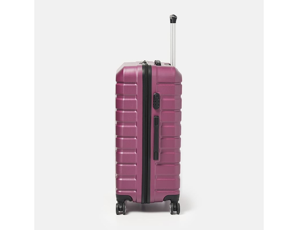 Середня валіза на 4 колеса Ricco Grande T1ABS500purple-L - Фотографія № 5