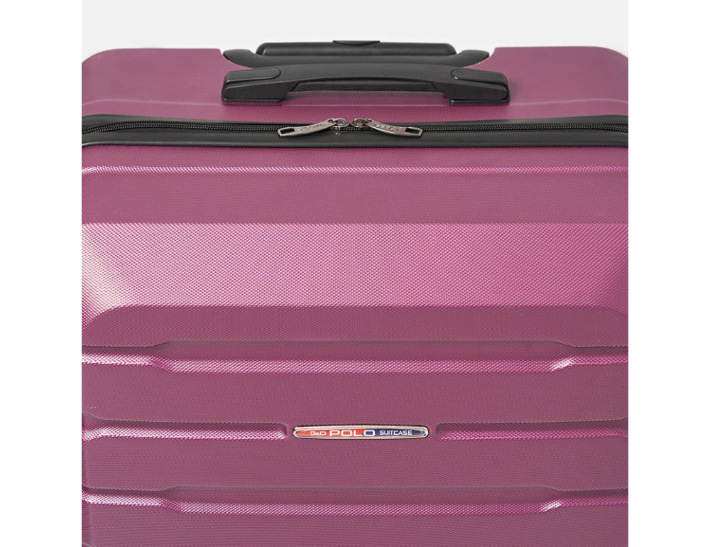 Середня валіза на 4 колеса Ricco Grande T1ABS500purple-L - Фотографія № 8
