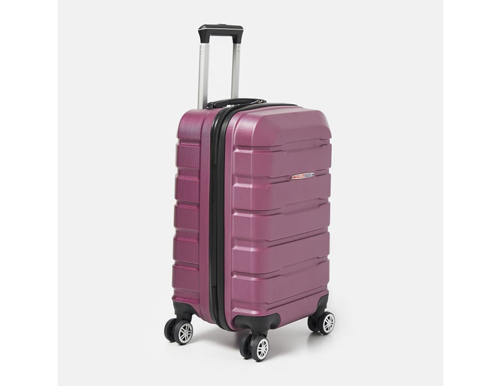 Маленька валіза на 4 колеса Ricco Grande T1ABS500purple-M - Фотографія № 3