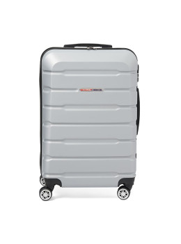 Чемодан большой 4 колеса Ricco Grande T1ABS500silver-XL
