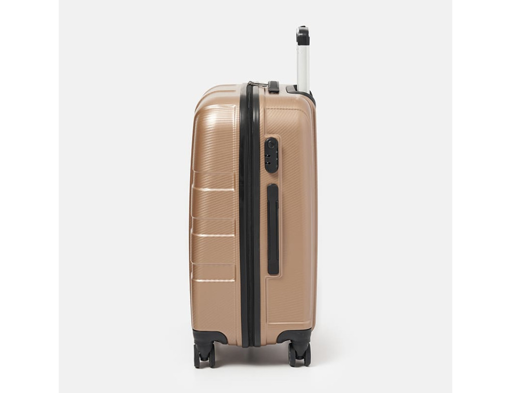 Середня валіза на 4 колеса Ricco Grande T1ABS550gold-L - Фотографія № 4