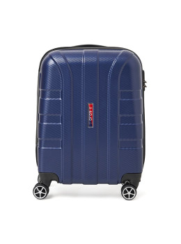 Чемодан маленький 4 колеса Ricco Grande T1ABS550navy-M