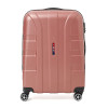 Чемодан средний 4 колеса Ricco Grande T1ABS550rose-L