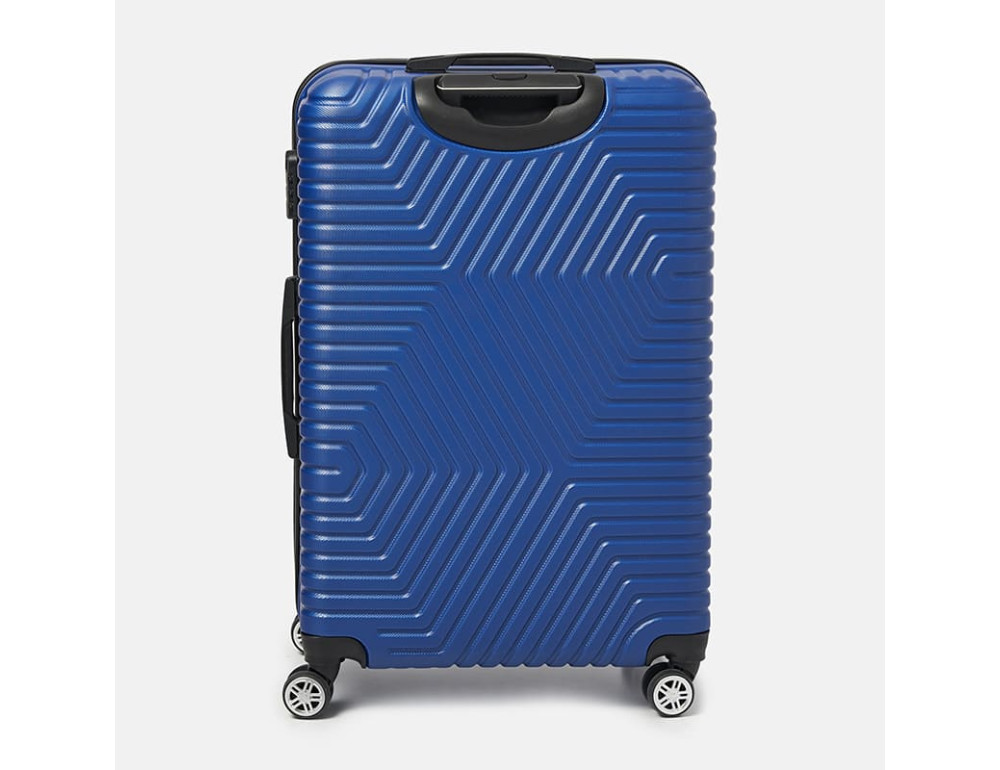 Чемодан большой 4 колеса Ricco Grande T1ABS600blue-XL - Фото № 2