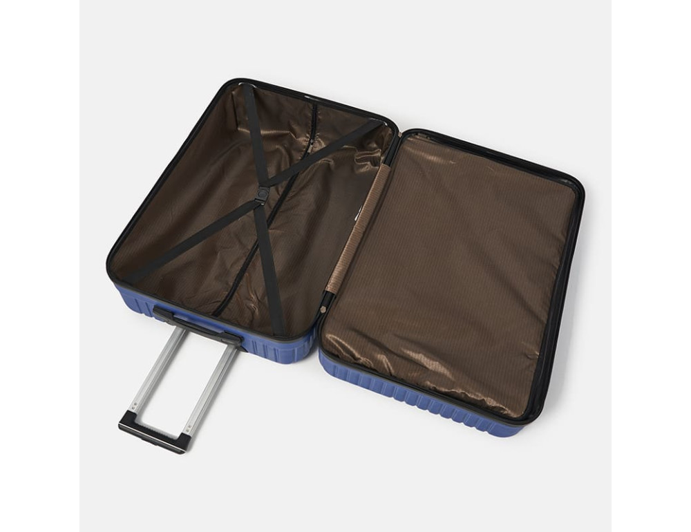 Чемодан большой 4 колеса Ricco Grande T1ABS600blue-XL - Фото № 5