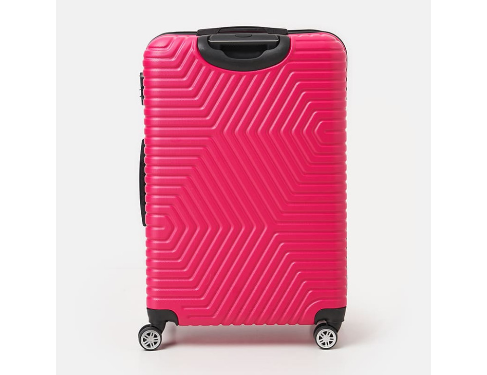 Великий чемодан на 4 колеса Ricco Grande T1ABS600fuchsia-XL — пурпурний - Фотографія № 2