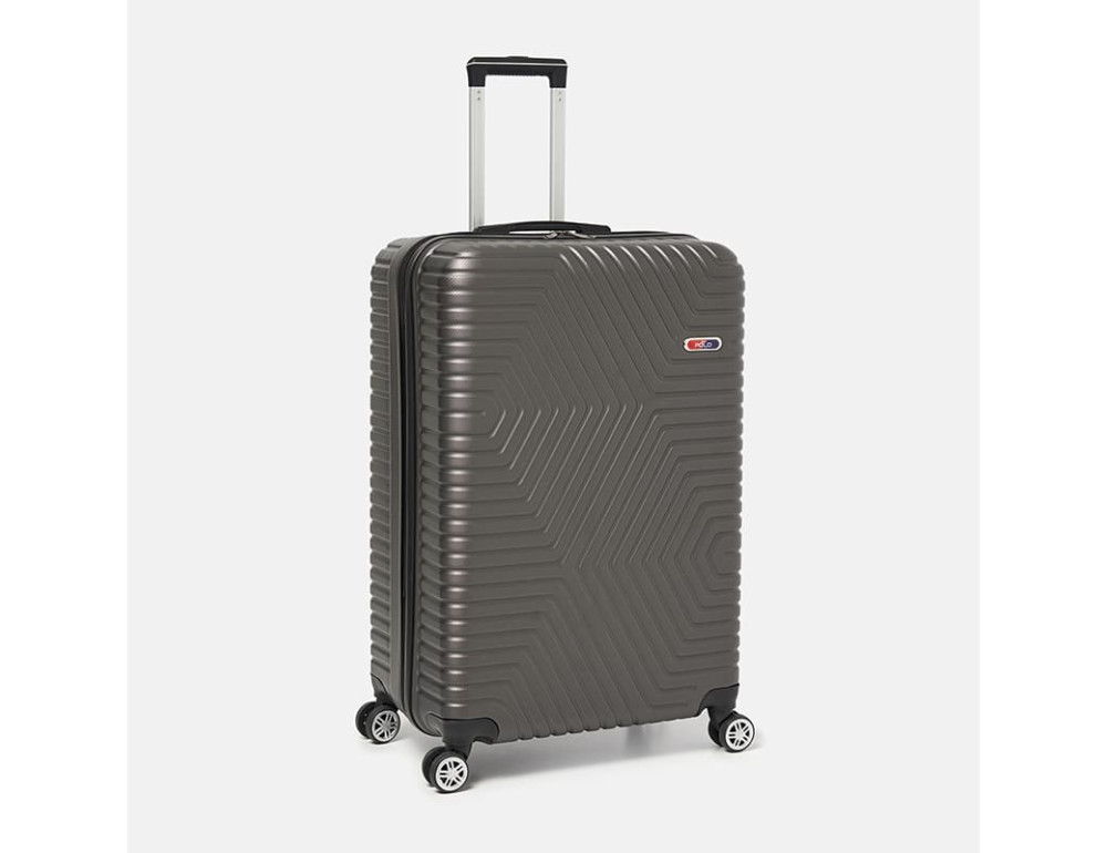 Чемодан большой 4 колеса Ricco Grande T1ABS600graphite-XL - Фото № 4
