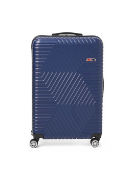 Чемодан средний 4 колеса Ricco Grande T1ABS600navy-L