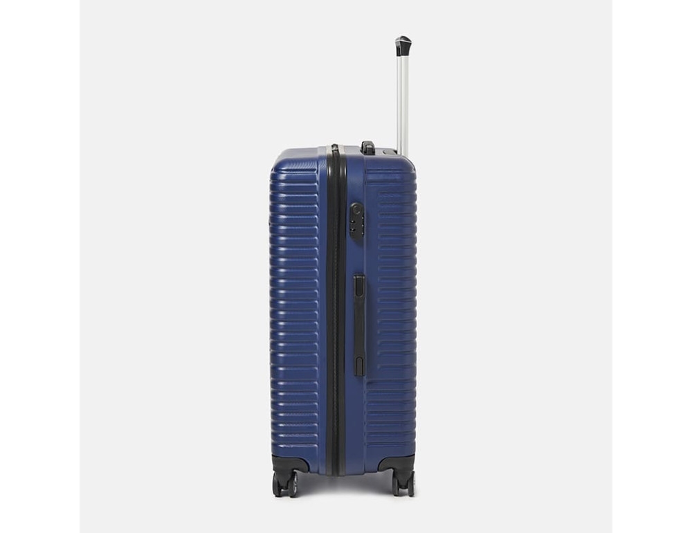 Великий чемодан на 4 колеса Ricco Grande T1ABS600navy-XL — синій - Фотографія № 4