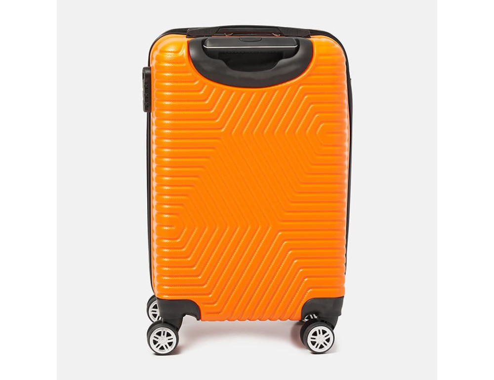 Чемодан маленький на 4 колеса Ricco Grande T1ABS600orange-M — оранжевий - Фотографія № 2
