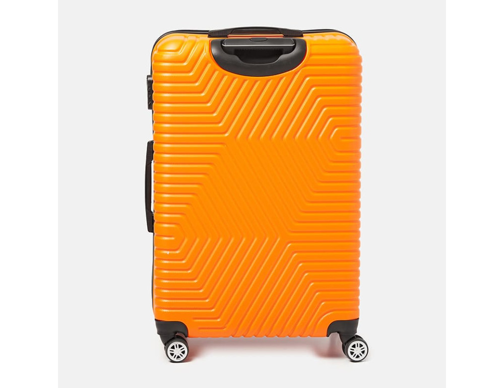 Великий чемодан на 4 колеса Ricco Grande T1ABS600orange-XL — оранжевий - Фотографія № 2
