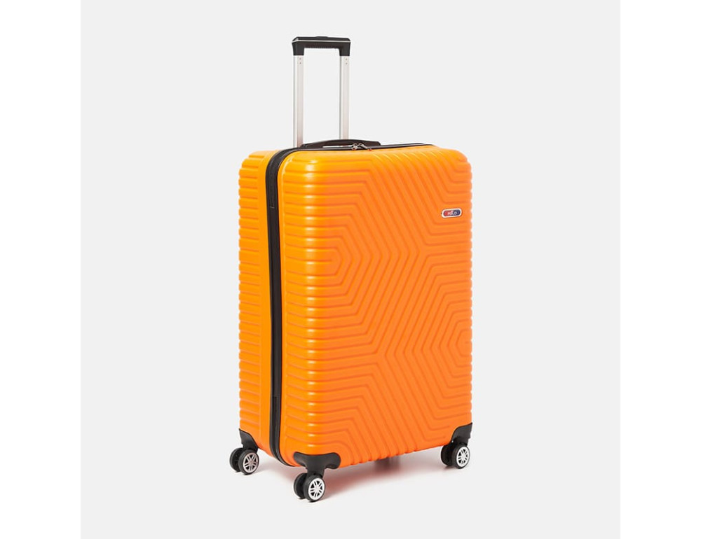 Великий чемодан на 4 колеса Ricco Grande T1ABS600orange-XL — оранжевий - Фотографія № 3