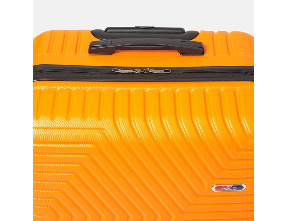Великий чемодан на 4 колеса Ricco Grande T1ABS600orange-XL — оранжевий - Фотографія № 6