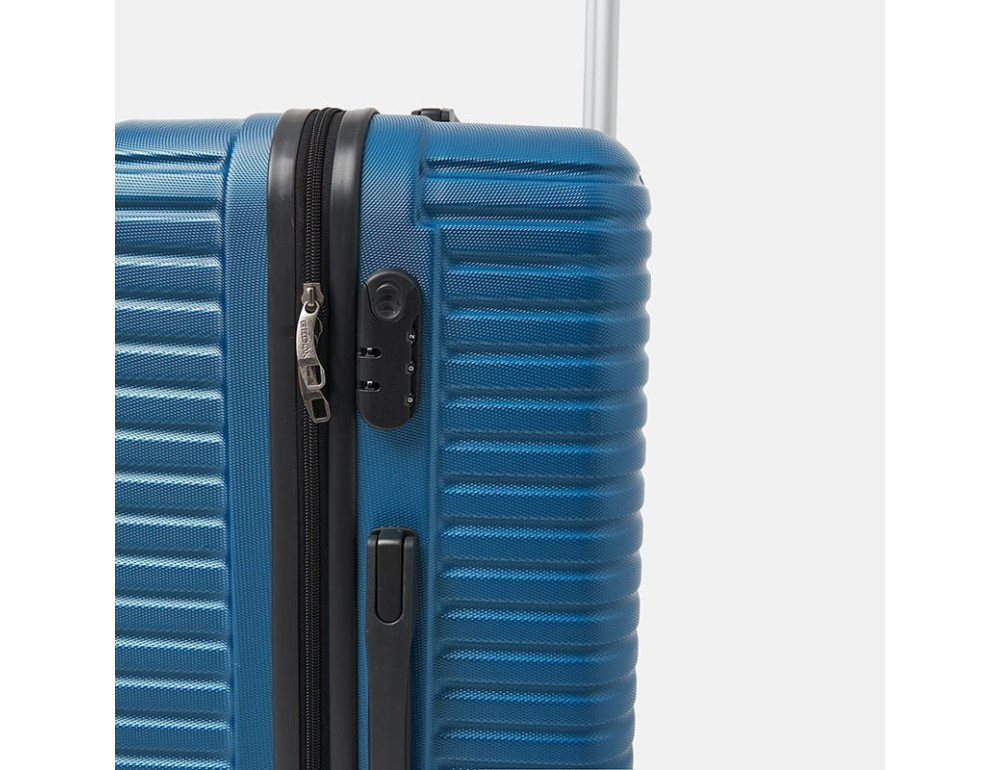 Чемодан большой 4 колеса Ricco Grande T1ABS600sky-XL - Фото № 7