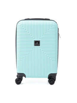 Чемодан маленький 4 колеса Ricco Grande T1Bowtie21lightblue-M