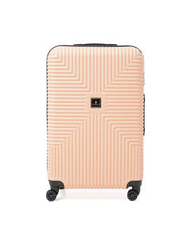 Чемодан большой 4 колеса Ricco Grande T1Bowtie21pudra-XL