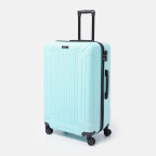 Великий пластиковий чемодан XL блакитний Ricco Grande T1Castle1lightblue-XL - Фотографія № 102