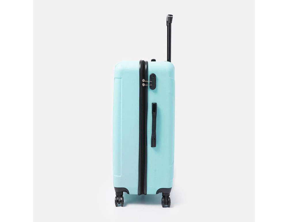 Великий пластиковий чемодан XL блакитний Ricco Grande T1Castle1lightblue-XL - Фотографія № 5