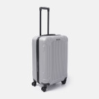Середній пластиковий чемодан L сріблястий Ricco Grande T1Castle1silver-L - Фотографія № 102