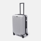 Середній пластиковий чемодан L сріблястий Ricco Grande T1Castle1silver-L - Фотографія № 103