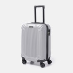 Малий пластиковий чемодан M сріблястий Ricco Grande T1Castle1silver-M - Фотографія № 102