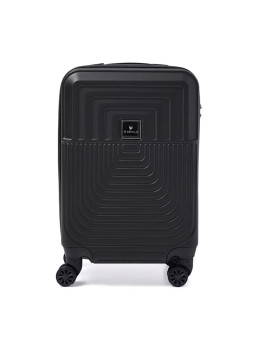 Чемодан маленький 4 колеса Ricco Grande T1Marble20black-M