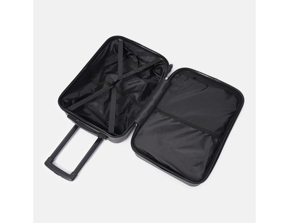 Валіза маленька на 4 колесах Ricco Grande T1Marble20black-M - Фотографія № 6