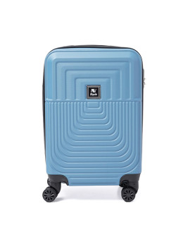 Чемодан маленький 4 колеса Ricco Grande T1Marble20blue-M