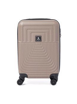 Чемодан маленький 4 колеса Ricco Grande T1Marble20gold-M