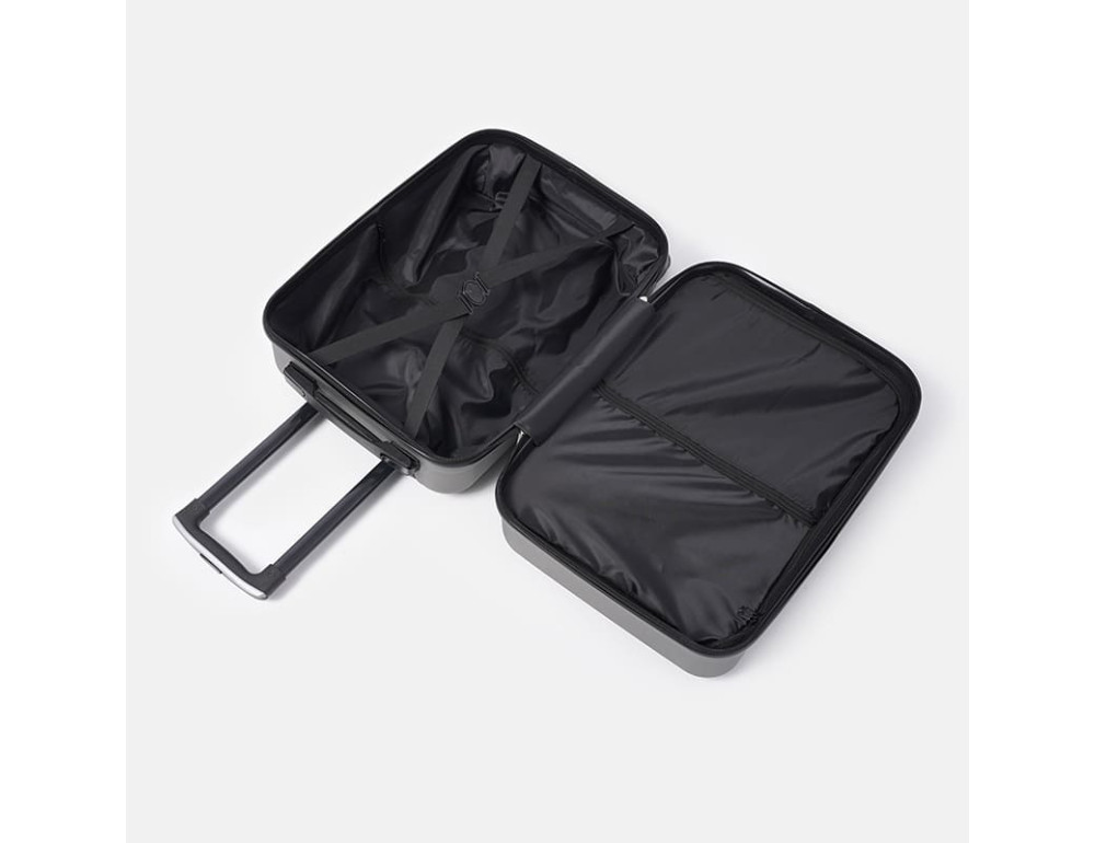 Чемодан маленький 4 колеса Ricco Grande T1Marble20gray-M - Фото № 6