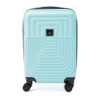 Чемодан пластиковий маленького розміру M блакитний Ricco Grande T1Marble20lightblue-M - Фотографія № 100