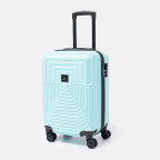Чемодан пластиковий маленького розміру M блакитний Ricco Grande T1Marble20lightblue-M - Фотографія № 102