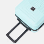 Чемодан пластиковий маленького розміру M блакитний Ricco Grande T1Marble20lightblue-M - Фотографія № 106