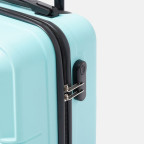 Чемодан пластиковий маленького розміру M блакитний Ricco Grande T1Marble20lightblue-M - Фотографія № 107