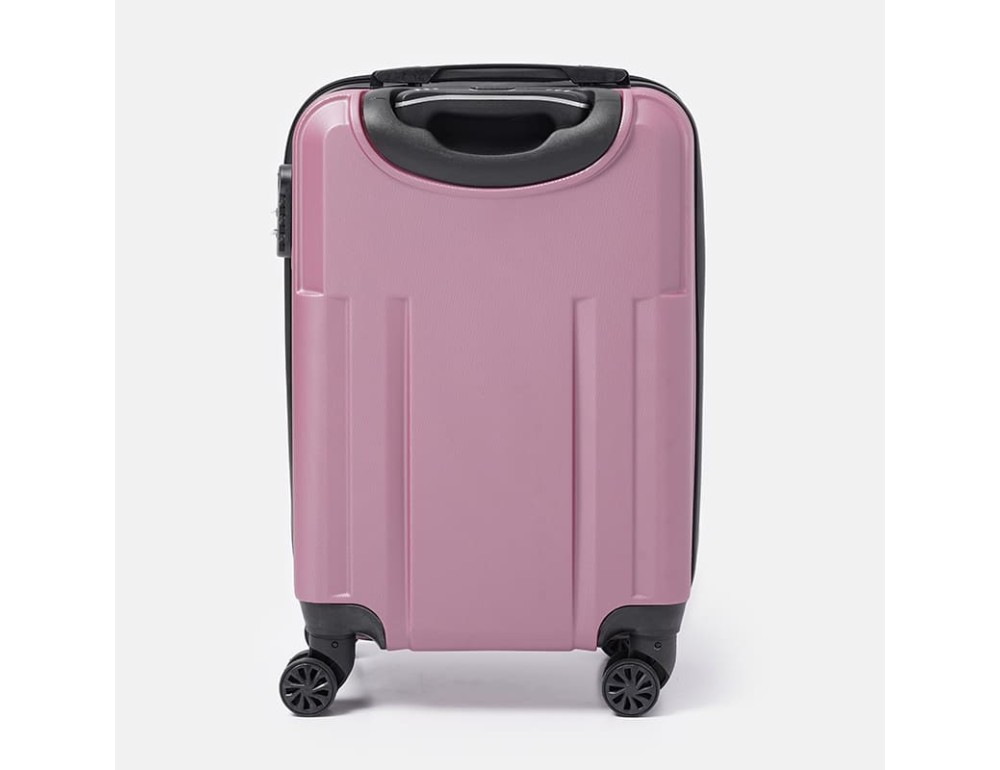 Чемодан пластиковий маленького розміру M фіолетовий Ricco Grande T1Marble20violet-M - Фотографія № 2